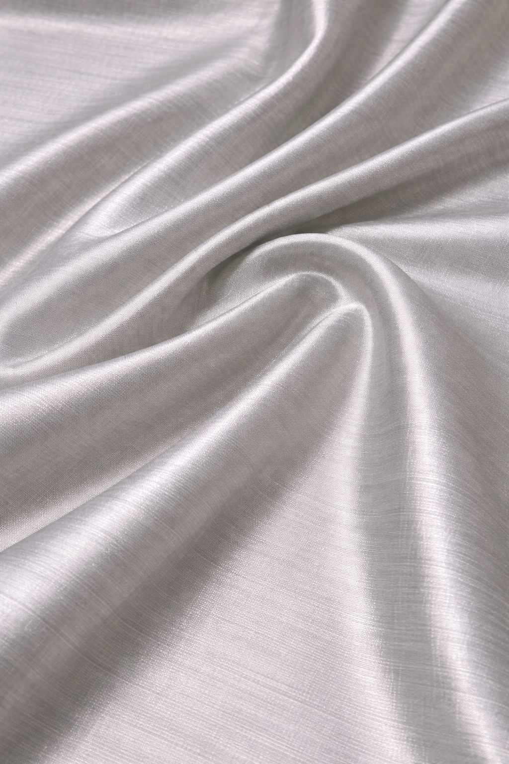 Bemberg Cupro- Silver Zari (44")